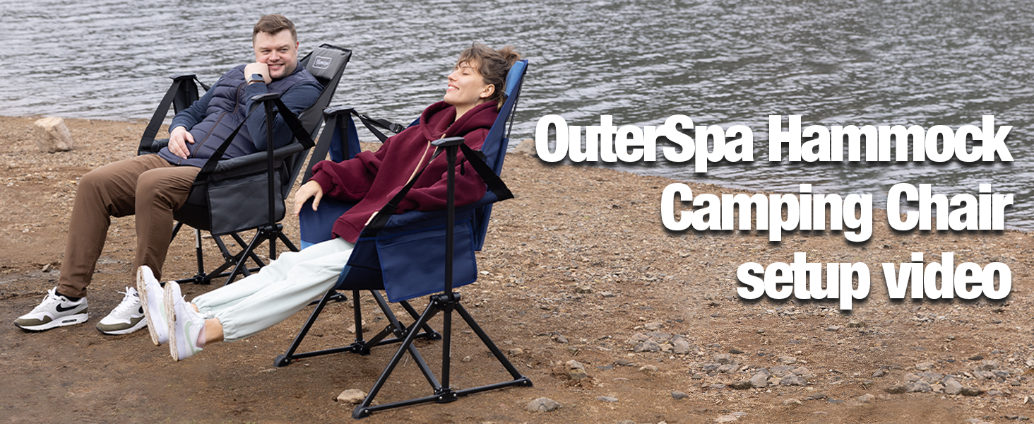 Amazon.com: OuterSpa Hammock Camping Chair for Adults with